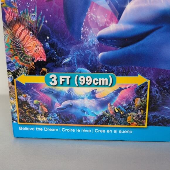 NIB Christian Reese Lassen Believe the Dream Panoramic Jigsaw Puzzle - Picture 2 of 7